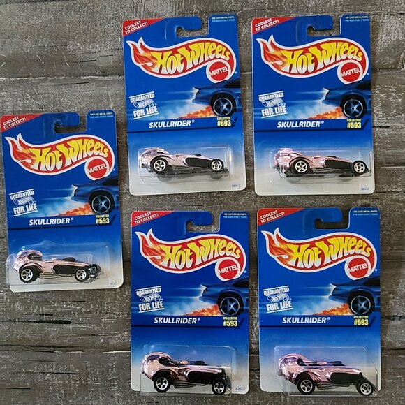 Hot Wheels Lot of 20 Die-Cast Cars Auburn 852 Skullrider Greased Lightnin' - Picture 8 of 13